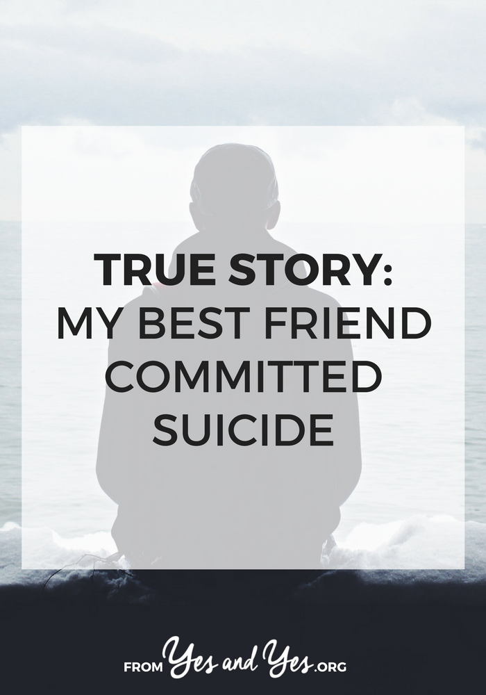 my friend committed suicide in my closet