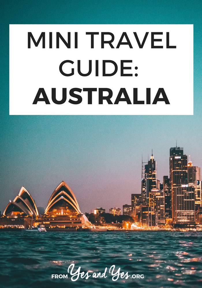 Mini Travel Guide Australia