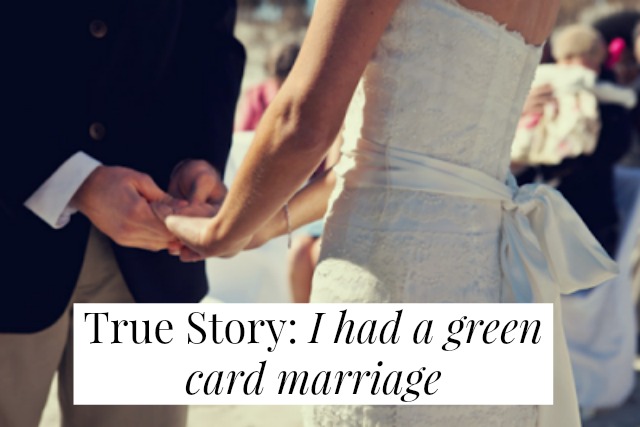 True Story: I had a green card marriage // yesandyes.org