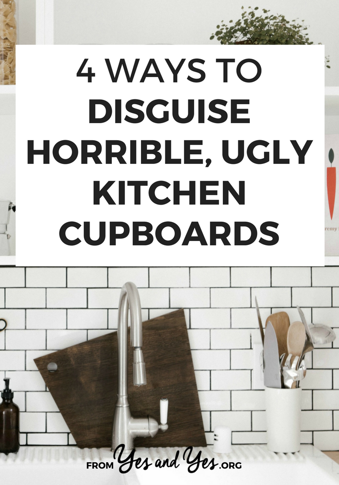 28 Ways To Cover Up Ugly Things In Your Kitchen