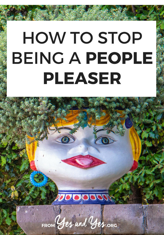 Want to stop being a people pleaser? This post is for you. Click through to learn the one phrase that has helped me say no without guilt.